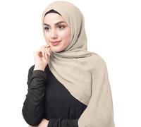 janisramone® Women's Premium Modal Hijab - Soft Cotton and Viscose Blend, Elegant and Versatile Head Scarf for Women, Perfect for Daily Wear, Prayer hijab, Suitable for All Occasions