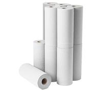 Janit-X 10" Hygiene Couch Rolls 2 Ply Paper 40m Length - 12 Pack (White)