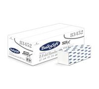 Janit-X Bulky Soft White Paper Z-Fold 2 Ply Hand Towels 150's (1-20 Sleeves) (20 Sleeves / 3000 Towels)
