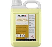 Janit-X Hard Surface Lemon All Purpose Cleaner 5L Concentrate (Without Pump, 1 Bottle)