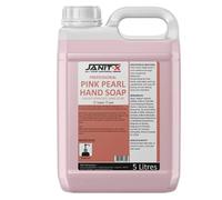Janit-X Pink Pearlised Soap 4 x 5 Litre