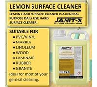 Janit-X Professional Hard Surface Lemon All Purpose Cleaner 5L PACK 2