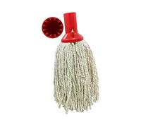 Janit-X PY 14 Colour Coded Mops & Handles 250g Red, Blue, Green, White & Yellow (Red Mop Head x 5, No Handle)