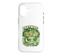 Janitor Humor Graphic Cleaning Crew Partners in Grime Mop Case for iPhone 16