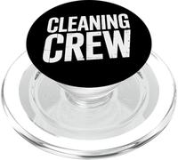 Janitorial Team Cleaning Crew School Maid Service Workers PopSockets PopGrip for MagSafe