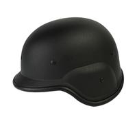 JanJean German Helmet Military Helmet Pith Helmets WW1 WW2 Helmets German Soldier Costume Soldier Hat Black One Size