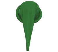 JanJean Halloween Costume Elf Hat Dwarf Hat Solid Color Pointed Cap for Christmas Party Green One Size