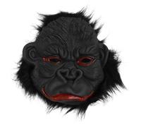 JanJean Men Other Wear Fun Gear Chimp Role Face Mask Joy Ape Garb Lemur Cosplay Party Props Smiling One Size
