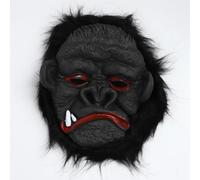 JanJean Men Other Wear Fun Gear Chimp Role Face Mask Joy Ape Garb Lemur Cosplay Party Props Two Teeth One Size