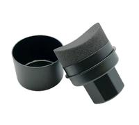 JanJean No-Mess Tire Gel Applicator Sponge with Protective Cover Easily Apply Tire Shine Without Dripping Black A One Size