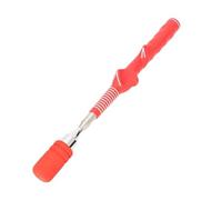 JanJean Telescoping Golf Swing Sound Practice Rod Home Outdoor Swing Gear Enhance Pace Muscular Force Red One Size