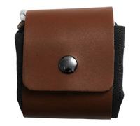 JanJean Women Unisex Other Men Gathering Mushroom Bag Harvest Bag Waxed Canvas Foraging Pouch Black One Size