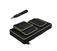 Janjunsi DJ Controller Carrying Case Compatible with Pioneer DJ DDJ-FLX10/DDJ-1000/DDJ-1000SRT Portable DJ Controller Storage Bag for AlphaTheta DDJ-GRV6 with Shoulder Strap