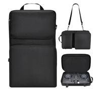 Janjunsi DJ Controller Case for Pioneer DDJ-200 / DDJ-WeGO4, for AlphaTheta DDJ-FLX 2, for Hercules Inpulse 200/200 MK2 DJ Controller Travel Carrying Cover with Shoulder Strap