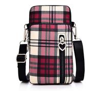 JANKS Small Crossbody Bags for Women Mini Cell Phone Purses with Crossbody Strap Phone Wallet Purses Shoulder Bag Nylon Arm Bag