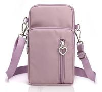 JANKS Small Crossbody Bags for Women Mini Cell Phone Purses with Crossbody Strap Phone Wallet Purses Shoulder Bag Nylon Arm Bag