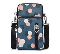 JANKS Small Crossbody Bags for Women Mini Cell Phone Purses with Crossbody Strap Phone Wallet Purses Shoulder Bag Nylon Arm Bag