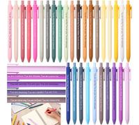 Janlaugh 30 Pcs Inspirational Pens Bulk Quotes Motivational Pens Ballpoint Pens with Stylus Tip Fine Point Smooth Writing Pens Funny Positive Thank You for Coming Gifts Men Women Office, Black Ink