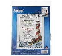Janlynn Counted Cross Stitch Kit, Cotton, Multi-Colored, by The Yard