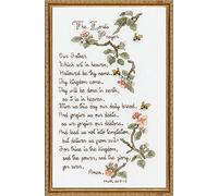 Janlynn 1-Piece The Lord'S Prayer Counted Cross Stitch Kit