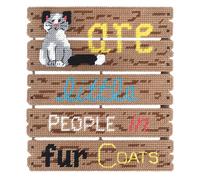 Janlynn Cats Are Pallet-ables Plastic Canvas Kit