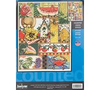 Janlynn Summer Montage, Paper, 11"x14" 14 Count, 11 by 14"