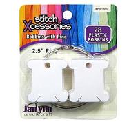 Janlynn The Corporation Cross-Stitch Floss with 28 Bobbins and 2.5" Ring