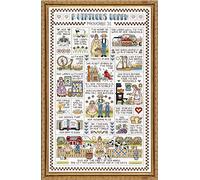Janlynn Virtuous Woman Counted Cross Stitch Kit, Cotton, White, 1