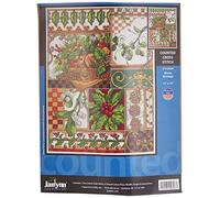Janlynn Winter Montage, Fabric, 11"x14" 14 Count, 11-inch x 14-inch