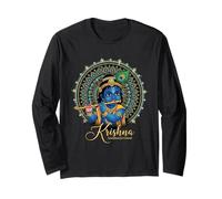 Janmashtami Krishna Deity Hindu Religious Festival Long Sleeve T-Shirt