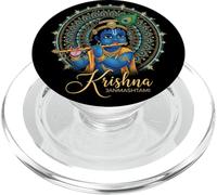 Janmashtami Krishna Deity Hindu Religious Festival PopSockets PopGrip for MagSafe