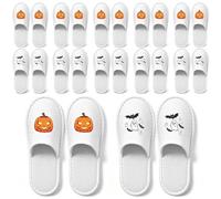 Janmercy 12 Pairs Disposable Slippers for Guest Spa Slippers