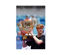 Jannik Sinner 012 Canvas Poster Bedroom Decor Landscape Office Room Decor Gift Unframe-style 24x36inch(60x90cm)
