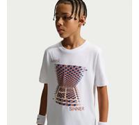 Jannik Sinner Nike Tennis T-Shirt - White - Cotton XL