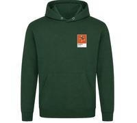 Jannik Sinner Tennis Icon Frame Men's Hoodie - Bottle Green / M