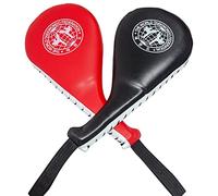 JANNO 2 Pack Taekwondo Kick Pads, Double Stricke Boxing Pads, Striking Karate Martial Arts Training Target Pad, Karate Kicking Target for for Kids Youth Adult