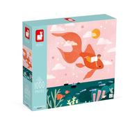 Janod - 1000-Piece Puzzle - Sea Dream - Suitable for Adults, Teens & Kids - Develops Patience and Dexterity - Made in Europe & FSC-Certified - 10 Years +, J02523