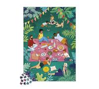 Janod - 1000 pieces Puzzle Adults Teenagers Children - Picnic Among Friends - Develops patience and dexterity - European manufacturing, Vegetable-based inks and FSC certified - From 8 years - J02496