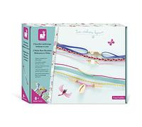 Janod - 2-Piece Make-Your-Own Multi-Strand Boho Bracelet Set - Les Ateliers Bijoux - Children’s Arts & Crafts Kit - Dexterity and Concentration - 8 Years + - J07931