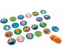 Janod - 24-Piece Memory Bath Toy - Developmental and Memory Training Toy - From 2 Years Old - J04714
