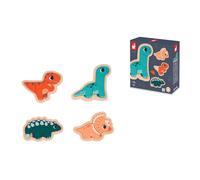 Janod 4 Progressive Puzzles Dino