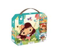 Janod - 4 Puzzles - The 4 seasons - Children’s Progressive Puzzle - From 6 to 16 Pieces - Develops Patience & Fine Motor Skills - Made in France - Educational Game for 24 months +, J02542