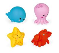 Janod 4 Sea Animals Squirters Water Launcher