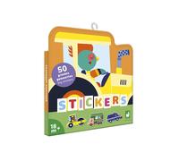 Janod 50 Big Stickers Fun Vehicles