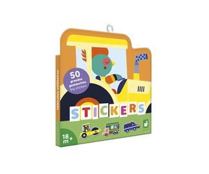 Janod 50 Big Stickers Fun Vehicles