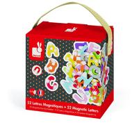 Janod 52 Splash Magnetic Alphabet Letters 3y+ Wood & card