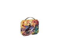 Janod - 54-Piece ?Land of the Dragons? Children?s Puzzle - Educational Game - Motor Skills & Concentration - Suitcase-Shaped Box w/ Handle - Made in