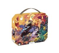 Janod - 54-Piece ‘Land of the Dragons’ Children’s Puzzle - Educational Game - Motor Skills & Concentration - Suitcase-Shaped Box w/ Handle - Made in France & FSC-Certified - 5 Years+ - J02609