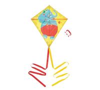 Janod - Applepop Children’s Kite - Elephant Theme - Diamond Shape - Outdoor & Beach Game - Game of Skill - Develops Coordination - 5 Years +, J03361