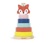 Janod Jura Toys J08014 Baby Forest Fox Stacker
